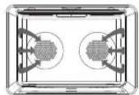 Fulgor Milano FSRC 3605 P MI ED 2F MBK - Knoppen - 1