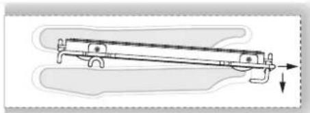 Fulgor Milano FSRC 3605 P MI ED 2F MBK - To replace an extendable rack: - 2