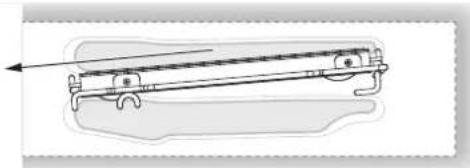 Fulgor Milano FSRC 3605 P MI ED 2F MBK - Pour retirer la grille extensible du four : - 3