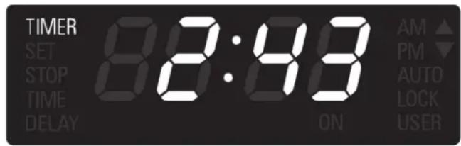 Fulgor Milano FSRC 3605 P MI ED 2F MBK - Per impostare il timer. - 1