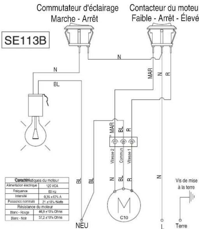 KITCHENAID UXT4036AYW - Remplacement de l'ampoule à incandescence - 2