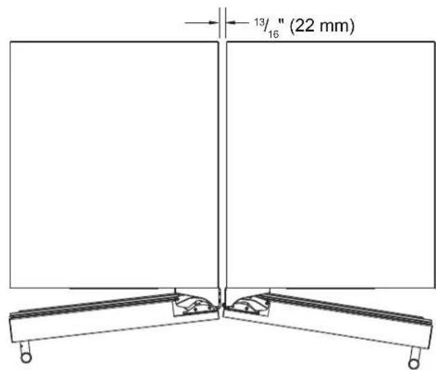 VIKING VUWC515GSS - Hinge-by-Hinge Installation (Mullion) - 1