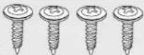 KITCHENAID WVU31UC6FB - Parts supplied - 2