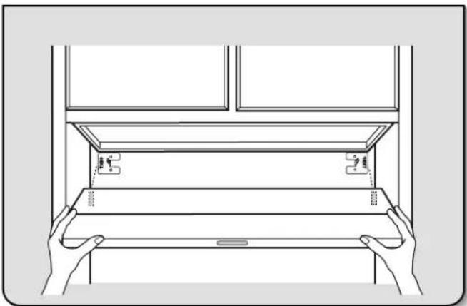 KITCHENAID WVU31UC6FB - Marquage de l'emplacement des trous - 1
