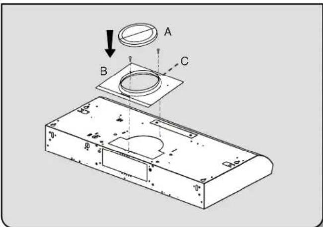 KITCHENAID WVU31UC6FB - Fixation du clapet anti-reflux ou du raccord de transition d'évacuation - 2
