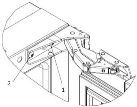 VIKING VURE524GSS - Inverser la porte. - 1