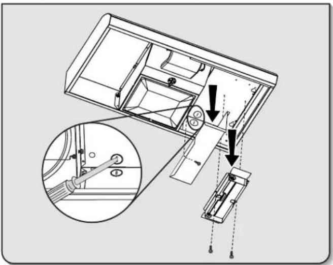 KITCHENAID WVU11UV0FW - Préparation de la hotte - 1