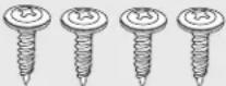 KITCHENAID WVU17UC6FW - Pièces fournies - 2