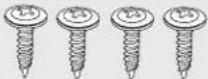 KITCHENAID WVU17UC6FW - Parts supplied - 2