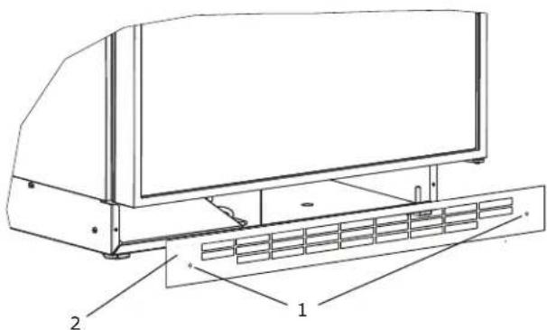 VIKING VUBV515GSS - Installation de la grille - 1