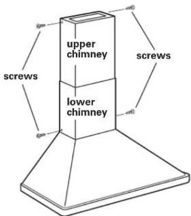 KITCHENAID KWCU205HSS - Install chimney sections - 3
