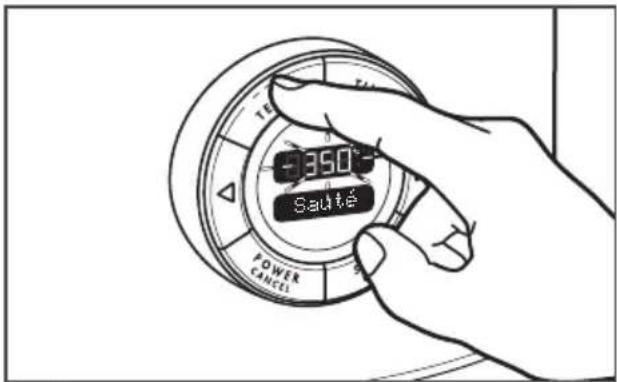 350° Sauté POWER CANCEL