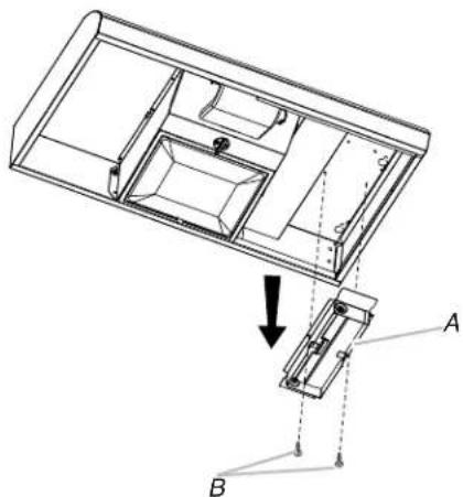 KITCHENAID UXT4236AYS - Installation de la hotte - 1