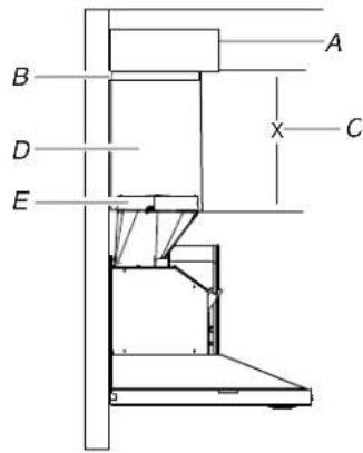KITCHENAID KVWB600DBS - Installations sans décharge à l'extérieur (recyclage) uniquement : - 2