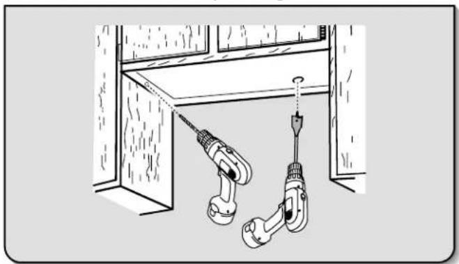 KITCHENAID WVU15UN0FB - Drill Electrical Opening - 1