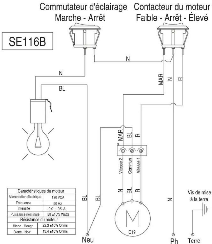 KITCHENAID UXT3030AYB - SCHEMA DE CÂBLAGE - 1