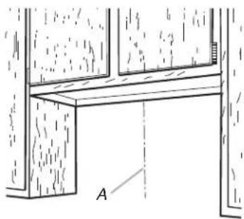 KITCHENAID UXT3030AYB - Determine Wiring Hole Location - 1