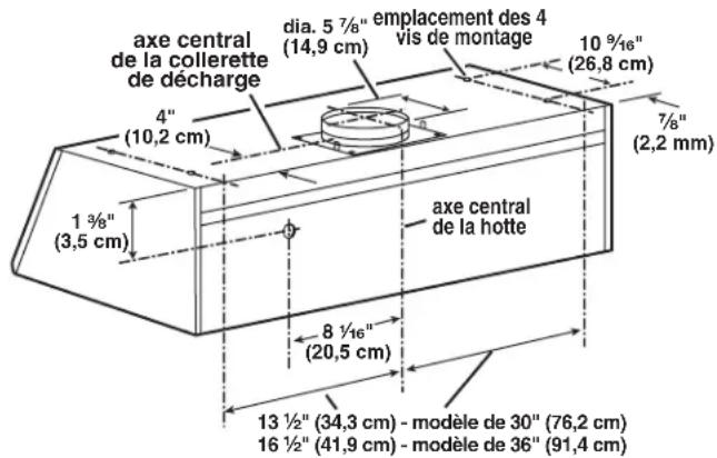 KITCHENAID KHTU105RSS - Pour les installations en maison mobile : - 1