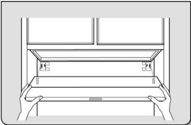 KITCHENAID WVU11UV0FB - Marquage de l'emplacement des trous - 1