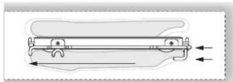 Fulgor Milano FSRC 3004 P MI ED 2F MBK - Pour remplacer une grille extensible : - 3