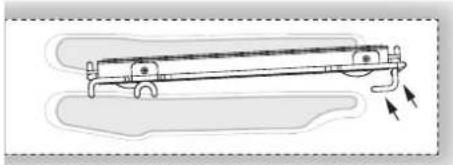Fulgor Milano FSRC 3004 P MI ED 2F MBK - Pour retirer la grille extensible du four : - 2
