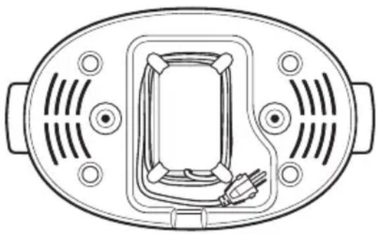KITCHENAID KSC6222ACS - Espace de rangement intégré pour cordon - 1