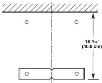 KITCHENAID KWCS100WSS - Chimney Support Bracket Installation - 2