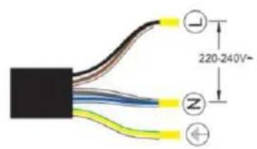 BERTAZZONI P603I30NV - Connecting the hob to the mains power supply - 4