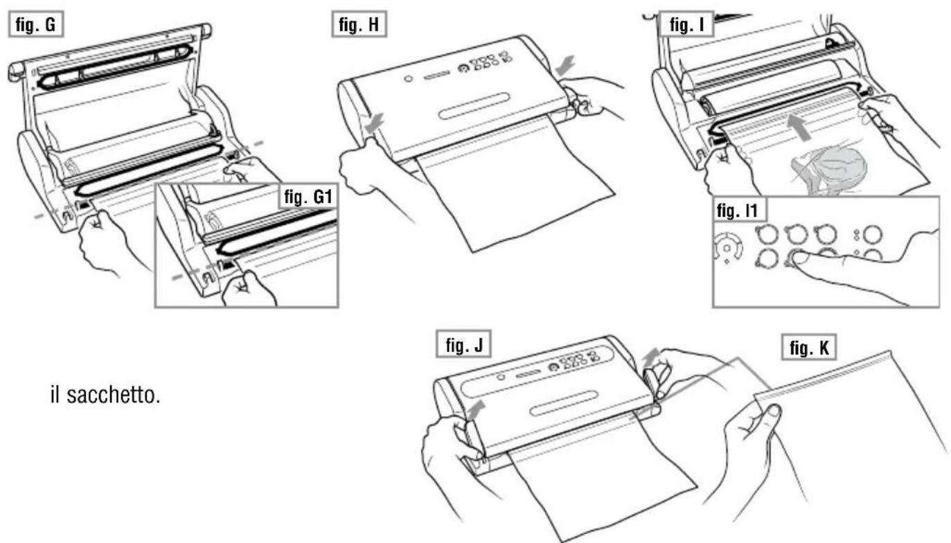 Berkel Vacuum - - Realizzare i sacchetti dai rotoli - 3