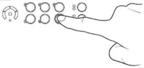 Berkel Vacuum - - Pulsante CANCEL - (2I) - 1