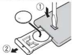 PIONEER DEHS1010UB - Preparing the remote control - 2