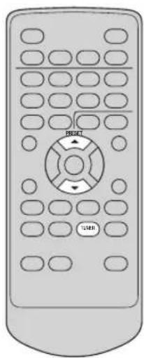 YAMAHA TSX100 - Inställning av förvalsstationer (förvalsmottagning) - 1