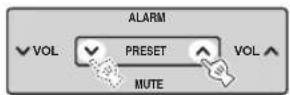 YAMAHA TSX100 - Selecting preset radio stations (Preset tuning) - 4
