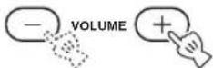 YAMAHA TSX100 - Adjusting the volume level - 2