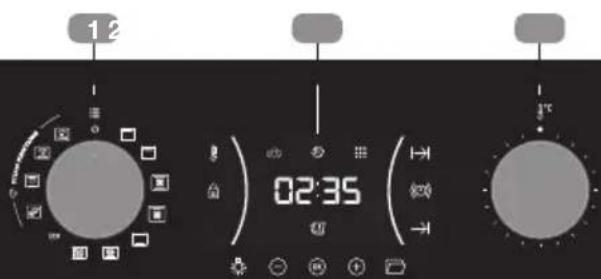 TEKA HLB 8550 SC - Bedienfeld - 1