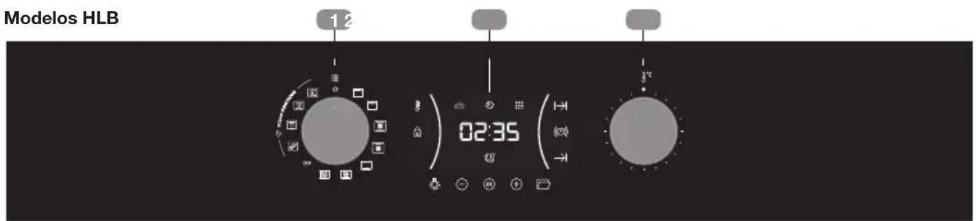TEKA HLB 8550 SC - Frontal de mandos - 1