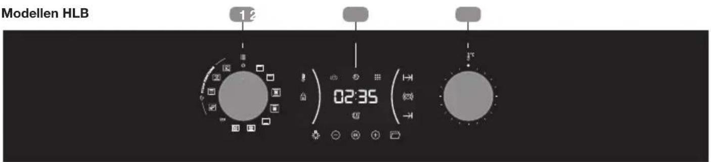TEKA HLB 8550 SC - Bedieningspaneel - 1