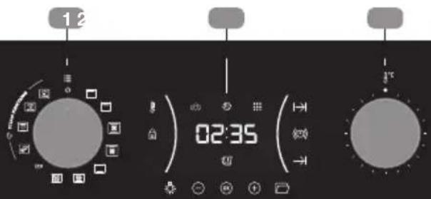TEKA HLB 8550 SC - Painel de comandos - 1