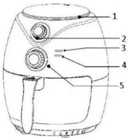 Emerio AF112828.3 - DESCRIPTION DES PIÈCES - 1