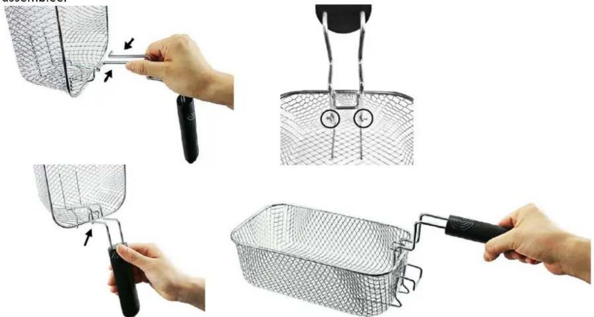 Emerio DF120482.2 - Comment utiliser la bassine à friture - 1