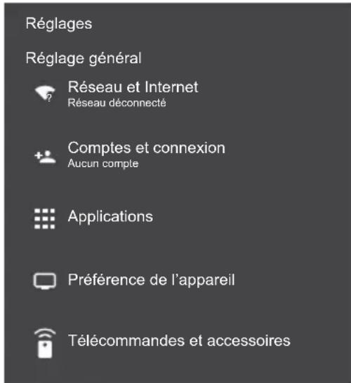 PANASONIC TX43LX710E - Réglages TV - 1