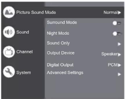 PANASONIC TX43LX710E - Sound - 1