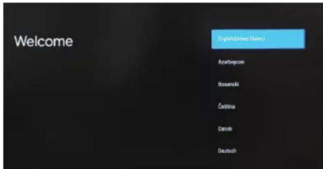 PANASONIC TX43LX710E - Google'i algseadistamine - 1