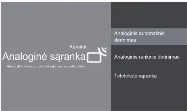PANASONIC TX43LS500E - Kanalų sąranka (ATV ir CABLE) - 1