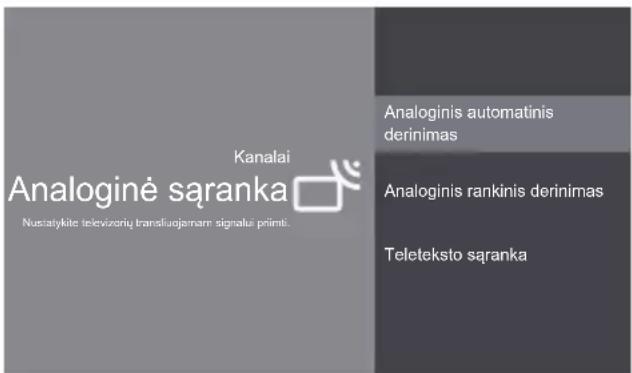 PANASONIC TX32LS500E - Kanalų sąranka (ATV ir CABLE) - 1