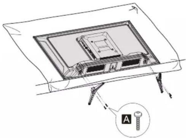 PANASONIC TX32LS500E - Pamatnes piestiprināšana - 1