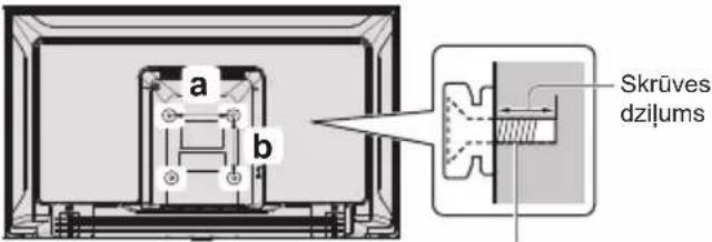 PANASONIC TX32LS500E - Televizora uzstādīšana pie sienas (izvēles) - 1