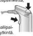 PANASONIC MXS101W - Kun olet valmis, vapauta liipaisinkytkin ja lukitse lapsilukko. Varmista, etta pyoriminen on pysahtynyt ja poista sitten sauvasekoltin astiasta. - 3