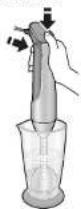 PANASONIC MXS401S - Pied mixeur - 1