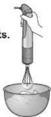 PANASONIC MXS401S - Comment utiliser -fouet- (suite) - 2